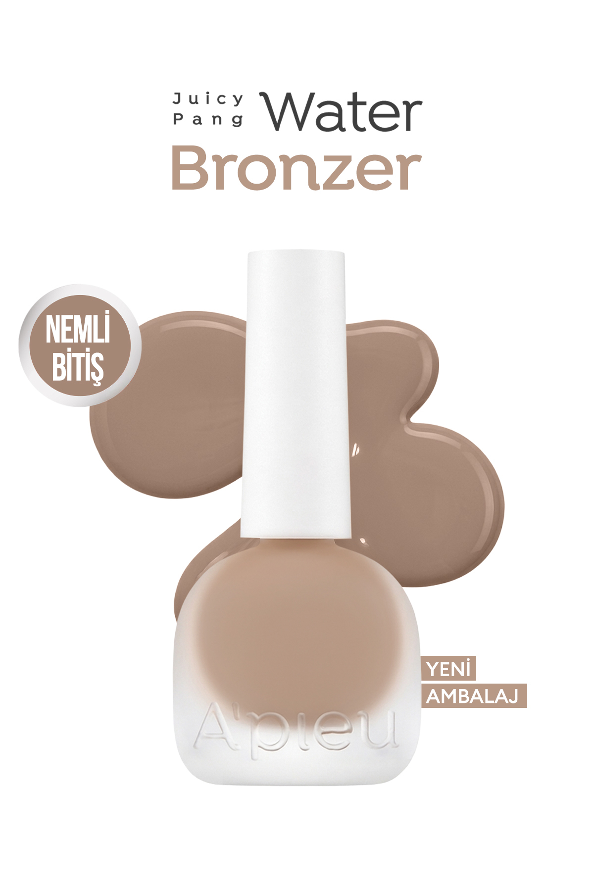 Missha Kolay Uygulanabilen, Kalıcı, Doğal Görünüm Sunan Likit Bronzer Juicy-Pang Water Bronzer (BR02)
