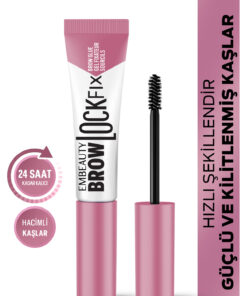 Embeauty Brow Lock Fıx Laminasyon Etkili Kaş Sabitleyici Maskara (Şeffaf Biotin & B5 İçerikli)
