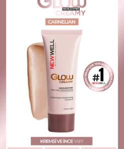 New Well Glow Creamy Highlighter Doğal Işıltılı Krem Aydınlatıcı 30 ML Carnelian 03