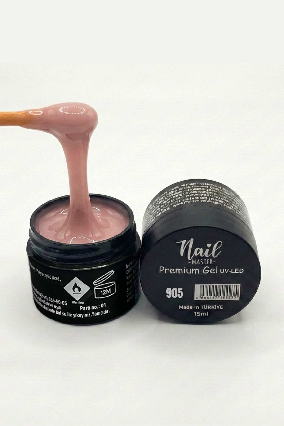 Nail Master Protez Tırnak Jel (Builder Gel) 15ml 905- Nude