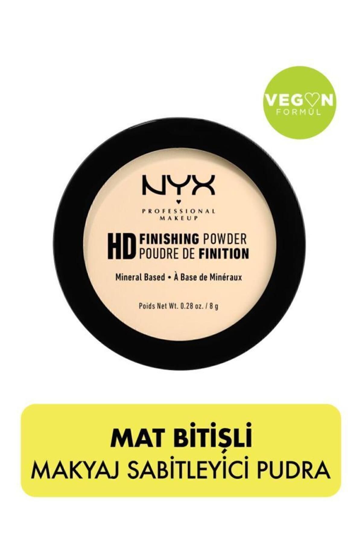 NYX Professional Makeup Sabitleyici Pudra - High Definition Finishing Powder Banana 8 g