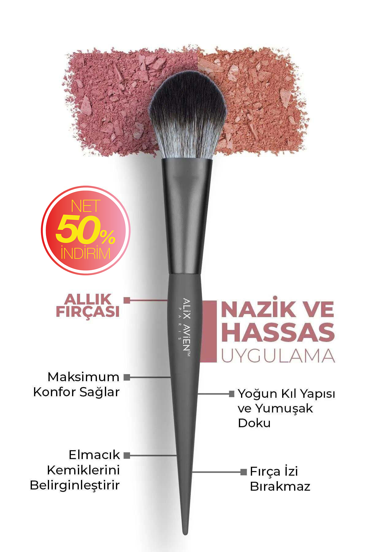 Alix Avien Allık Fırçası - Blusher Brush