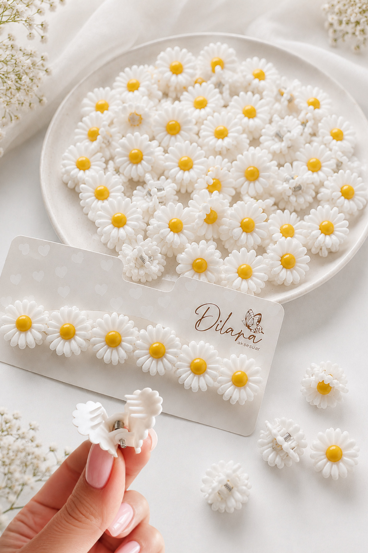Diloshtrend Design Mini Papatya Mandal Toka