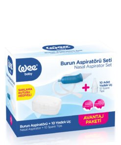 Wee Baby Burun Temizleyici Aspiratör Seti (10 Adet Yedek Uç)