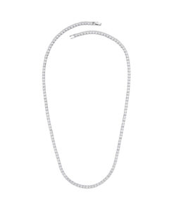 Merano Design 2,5 mm Rhodium Su Yolu Kolye