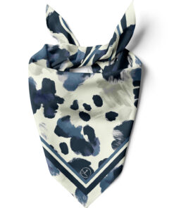 tuaipek MAVİ FIRÇA DARBELERİ Desen Bandana/Fular