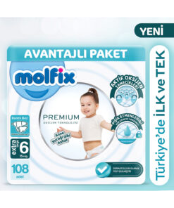 Molfix Premium Avantajlı Paket 6 Beden 108 Adet