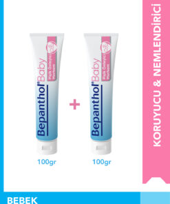 Bepanthol Baby Pişik Önleyici Merhem 100 gr 2li Paket L Sls, Parfüm Içermez