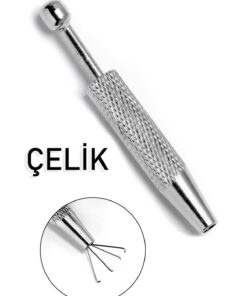 MORNEVA Çelik Piercing Top Tutucu Küçük Boy | Piercing Topu Kolay Takma Çıkarma Aparatı