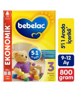 Bebelac 3 Devam Sütü 9-12 Ay 800 Gr