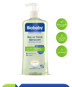 Biobaby Ultra Hassas Saç Ve Vücut Şampuanı 500 ml Prebiyotik Alman Papatyası - Organik Içerik
