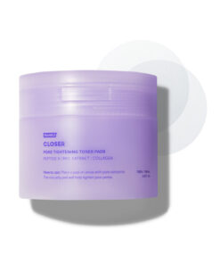 FRANKLY Pirinç Özü, 9 Çeşit peptit ve Kolajen İçeren Gözenek Sıkılaştırıcı Closer Toner Pad 70 Adet 105ml