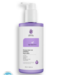 WIWIFY Renewal AHA Derinlemesine Arındırıcı, Nem Destekli Vücut Losyonu | AHA, Niacinamide, Arbutin