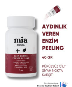 mia klinika Arındırıcı ve Aydınlatıcı Enzim Peeling Toz Temizleyici