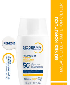 Bioderma Photoderm XDefense SPF50+ Hassas&Tüm Ciltler Yüksek Korumalı Akışkan Güneş Kremi Renksiz 40 ML