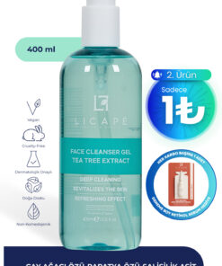 Licape Çay Ağacı Özlü Yüz Temizleme Jeli 400ml