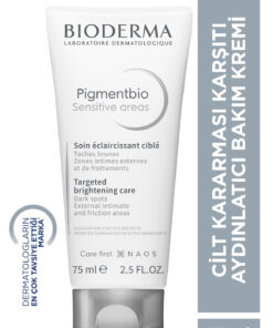 Bioderma Pigmentbio Sensitive Areas Leke ve Kararma Karşıtı Aydınlatıcı Krem Hassas, Genital Bölgeler 75 ML