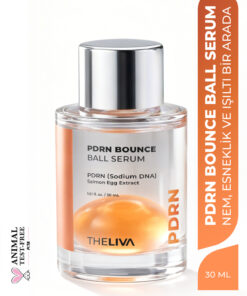 The Liva PDRN Dual Bounce Ball Serum, Çift Fazlı Essence Cilt Işıltısını Destekleyen Gençlik Serumu 30 ml