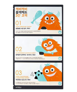 Missha Siyah Noktalar İçin 3 Aşamalı Burun Bandı A'PIEU Goblin Blackhead 3-Step Nose Pack
