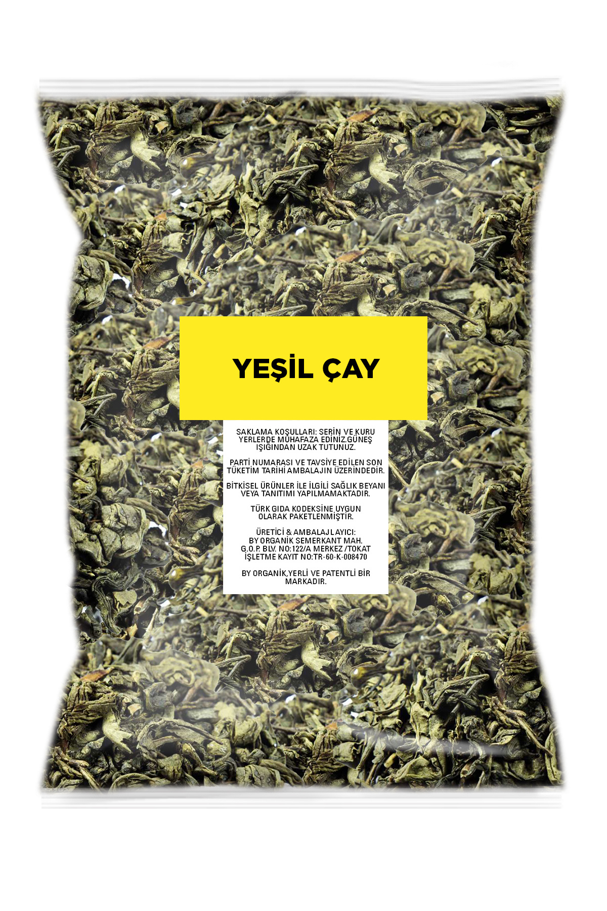 BY ORGANİK Yeşil Çay 100 gr