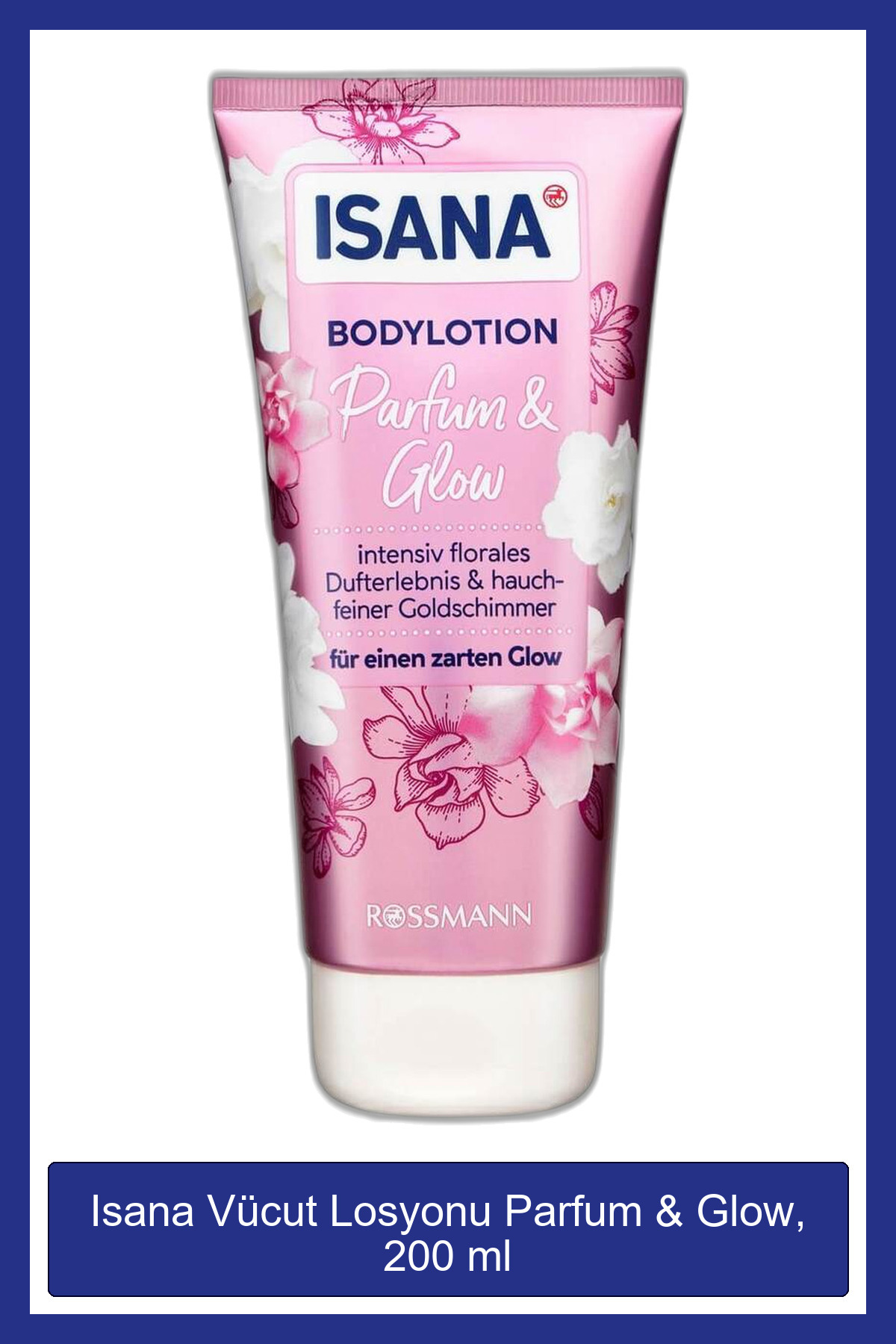 ISANA Vücut Losyonu Parfum & Glow, 200 ml