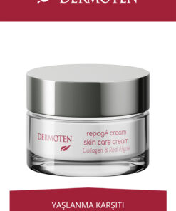 Dermoten Repage Yaşlanma Karşıtı Kolajen & Kırmızı Yosun Cilt Bakım Kremi 50 ml