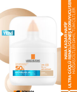 La Roche Posay Anthelios UVAIR SPF50+ Aydınlık Görünüm Veren Ultra Güçlü Renkli Güneş Koruyucu Serum 50 ml