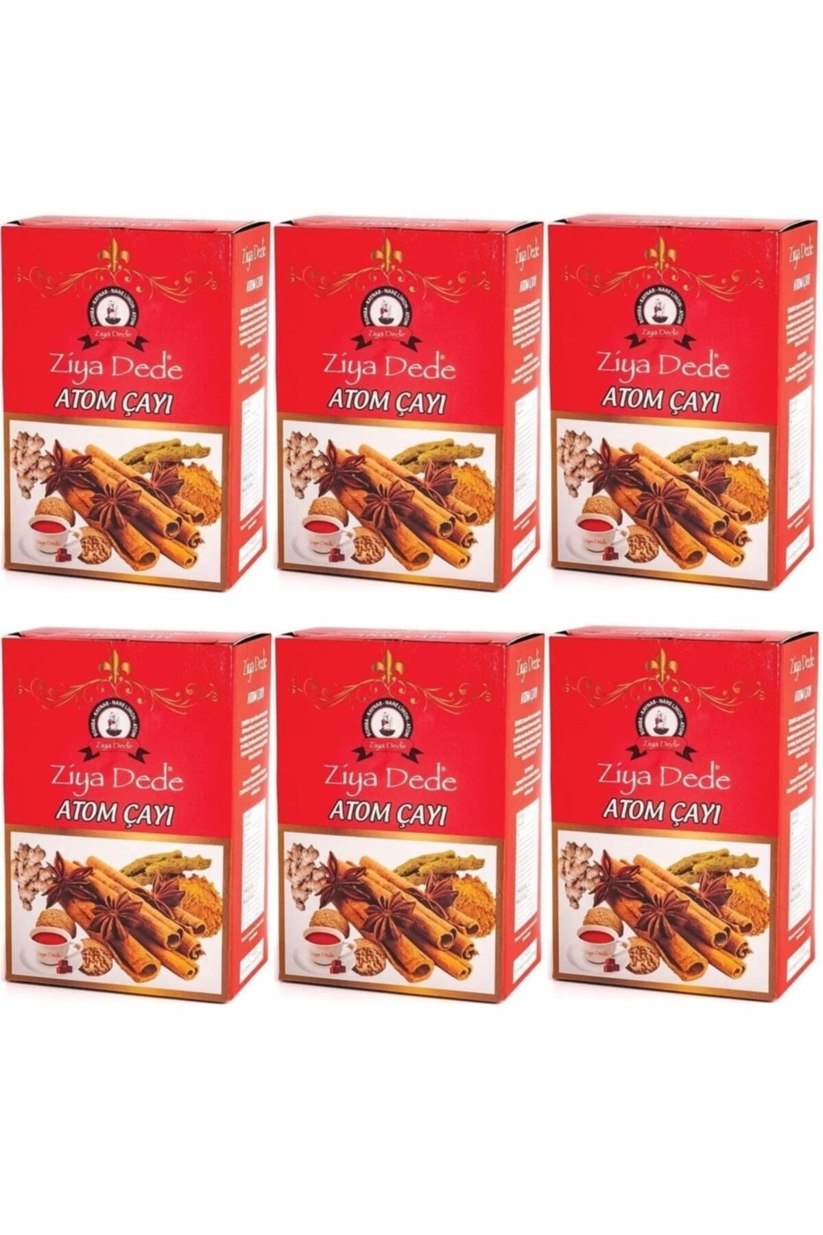 Ziyadede Ziya Dede Atom Çayı 6 Kutu