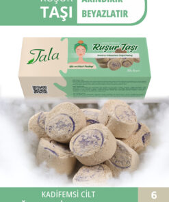 Tala Ruşur Taşı Beyazlatıcı Ölü Derilerden Arındırıcı Yüz Ve Vücut Peelingi 6 Adet (İRAN HAMAM TAŞI)