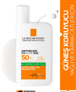 La Roche Posay Anthelios Oil Control Fluid Yağlı/Akneye Eğilimli Ciltler için Yüksek Koruma SPF50+ Güneş Kremi 50ml