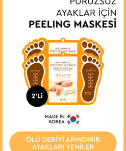 Mjcare Miracle Foot Peeling Pack - Çorap Tipi Ayak Peeling Maskesi 2'li
