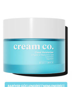 Cream Co. Su Bazlı Bariyer Onarıcı Cloud Moisturizer Yatıştırıcı Nemlendirici Yüz Kremi 50 ML Tüm Cilt Tipleri