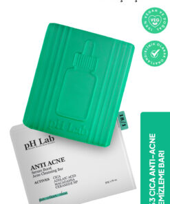 Ph Lab Phlab Anti Acne Sabunu 3x Acne Serumu Etkili Acne Temizleme Barı, Acne Karşıtı