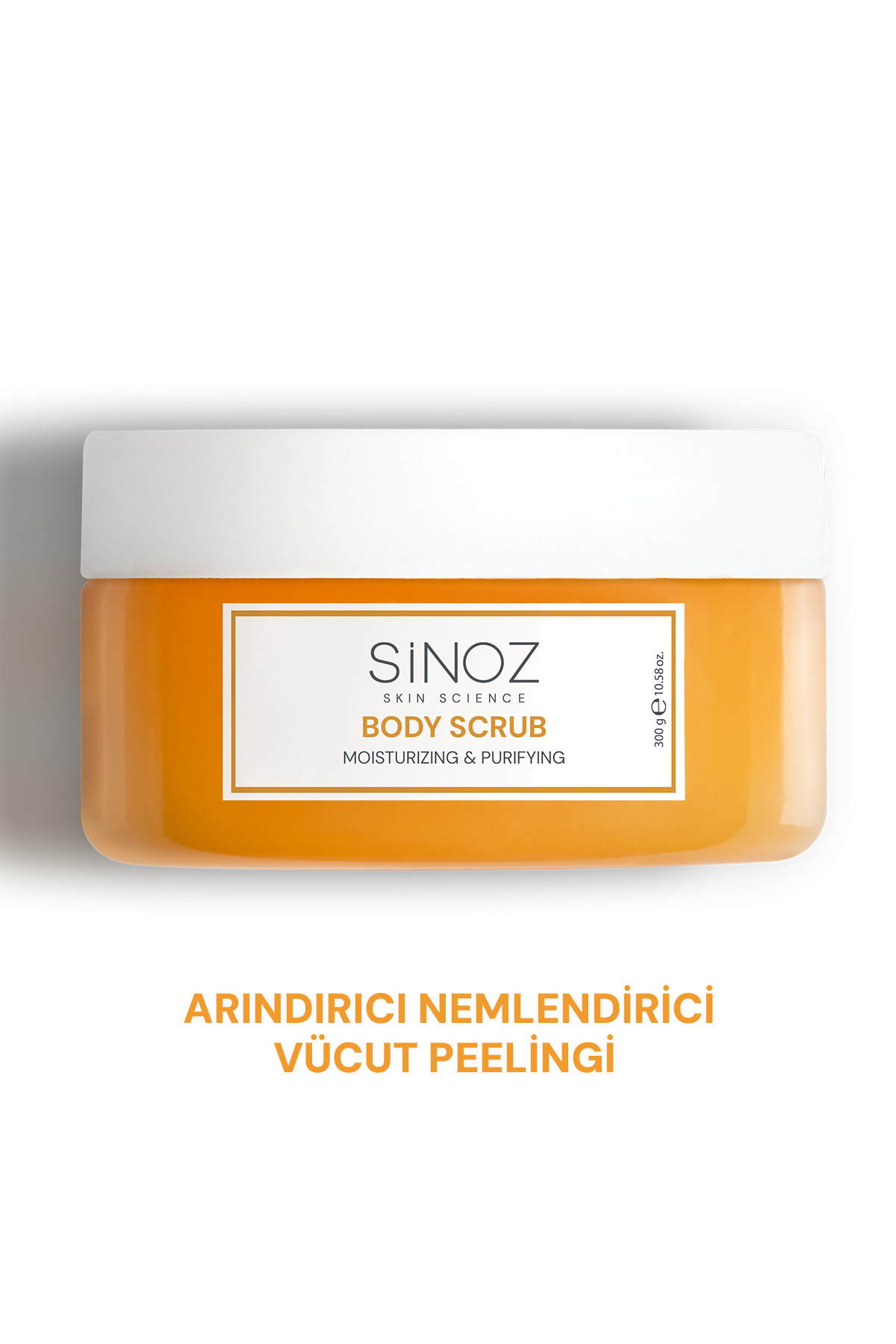 Sinoz Body Scrub Besleyici Arındırıcı Nemlendirici Vücut Peelingi 300 gr