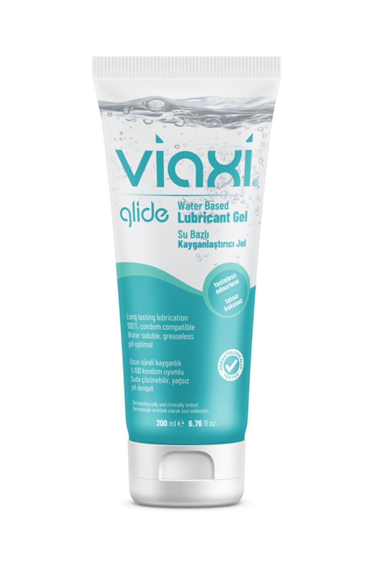 Viaxi Glide Doğal Kayganlaştırıcı Jel, Doğallığın Rahatlatıcı Dokunuşu 200 Ml.
