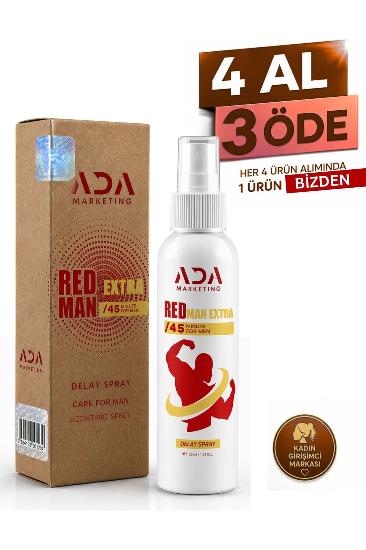 Ada Marketing Time Support süre destekleyici sprey – hızlı emilen, uzun deneyim