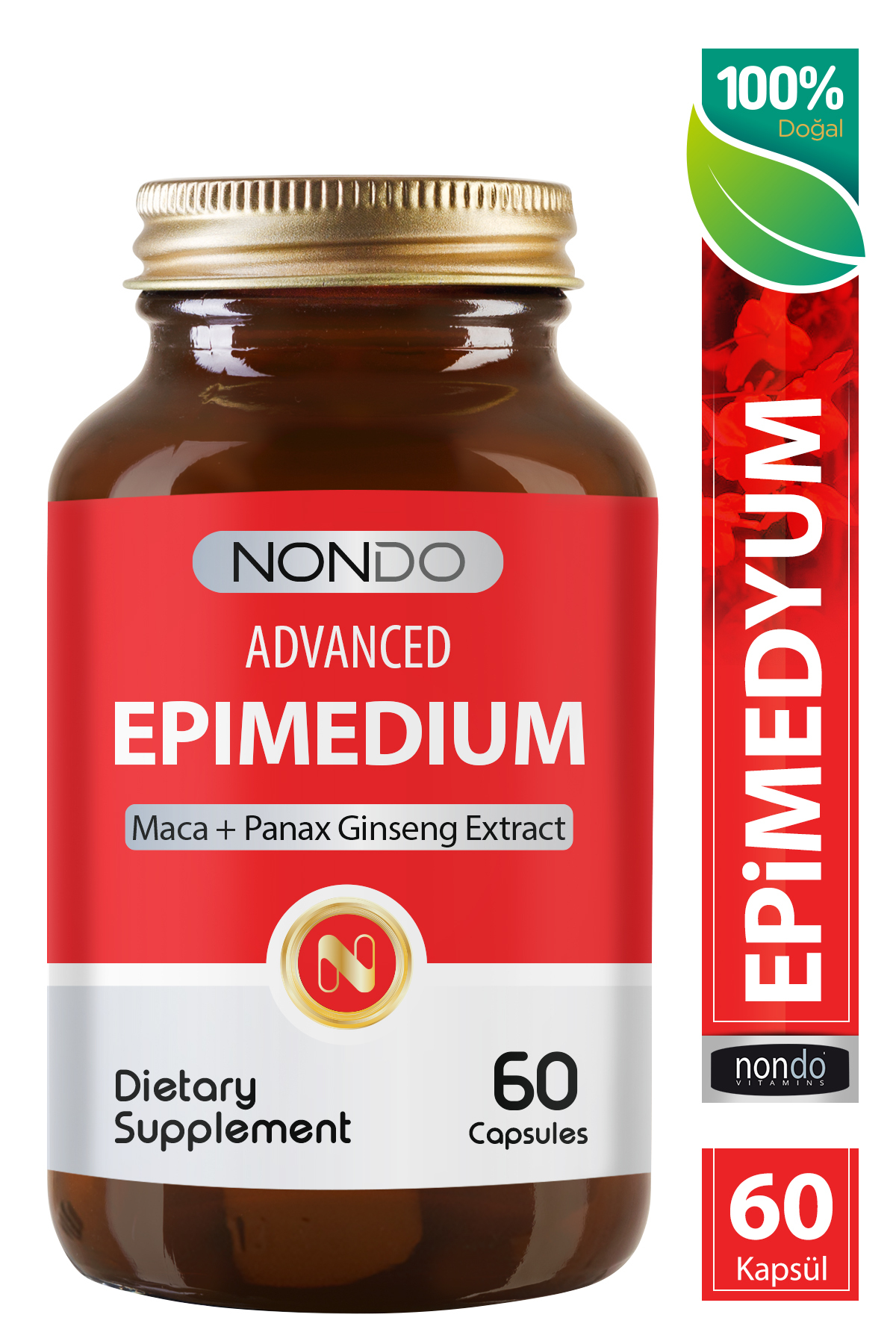 Nondo Advanced Epimedyum (Epimedium) 60 Kapsül