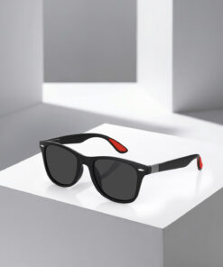 polo air Polarize Erkek Güneş Gözlüğü Çerçeveli Unisex Yaylı Sap Siyah Renk PLG-2056C1