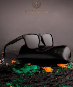 Eyesofia Angeles Yüksek Kalite Kemik Siyah Uv400 Filtreli Ultra Hafif Unisex Güneş Gözlüğü