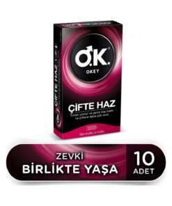 Okey Prezervatif 10 Adet - Çifte Haz