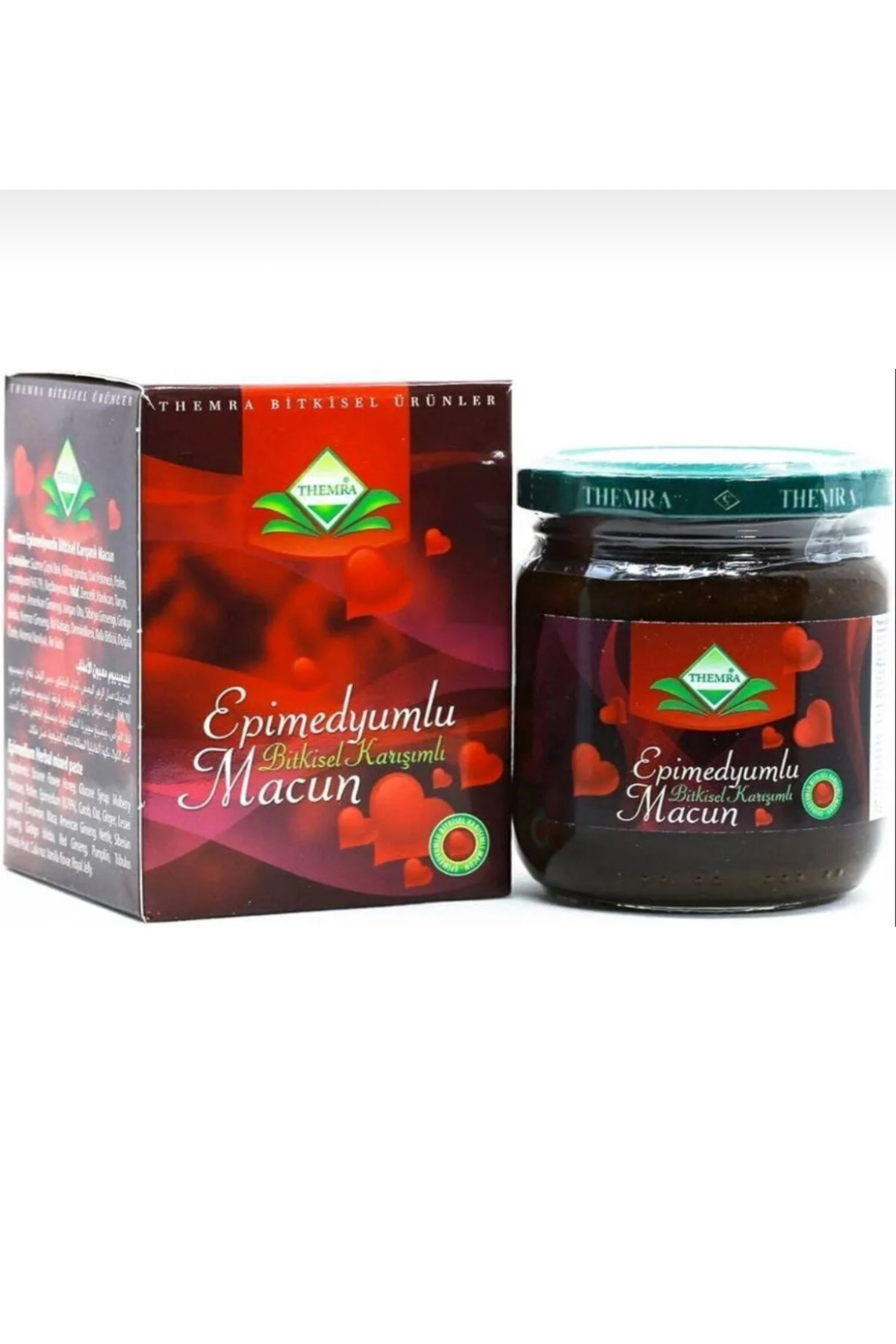 Themra Propolis, Pomegranate, Honey, Ginseng, Herbal Blend, Mesir, Epimedium, Strength, Power, Performance Paste 240 Gr
