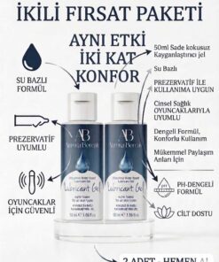 AuroraBoreale Sade Kokusuz Su Bazlı Kayganlaştırıcı Jel Lubricant 50 ML