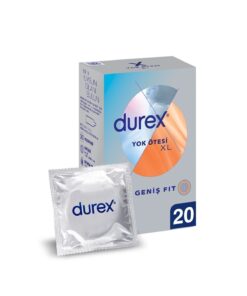 Durex Yok Ötesi XL İnce Prezervatif 20'li, Geniş Fit