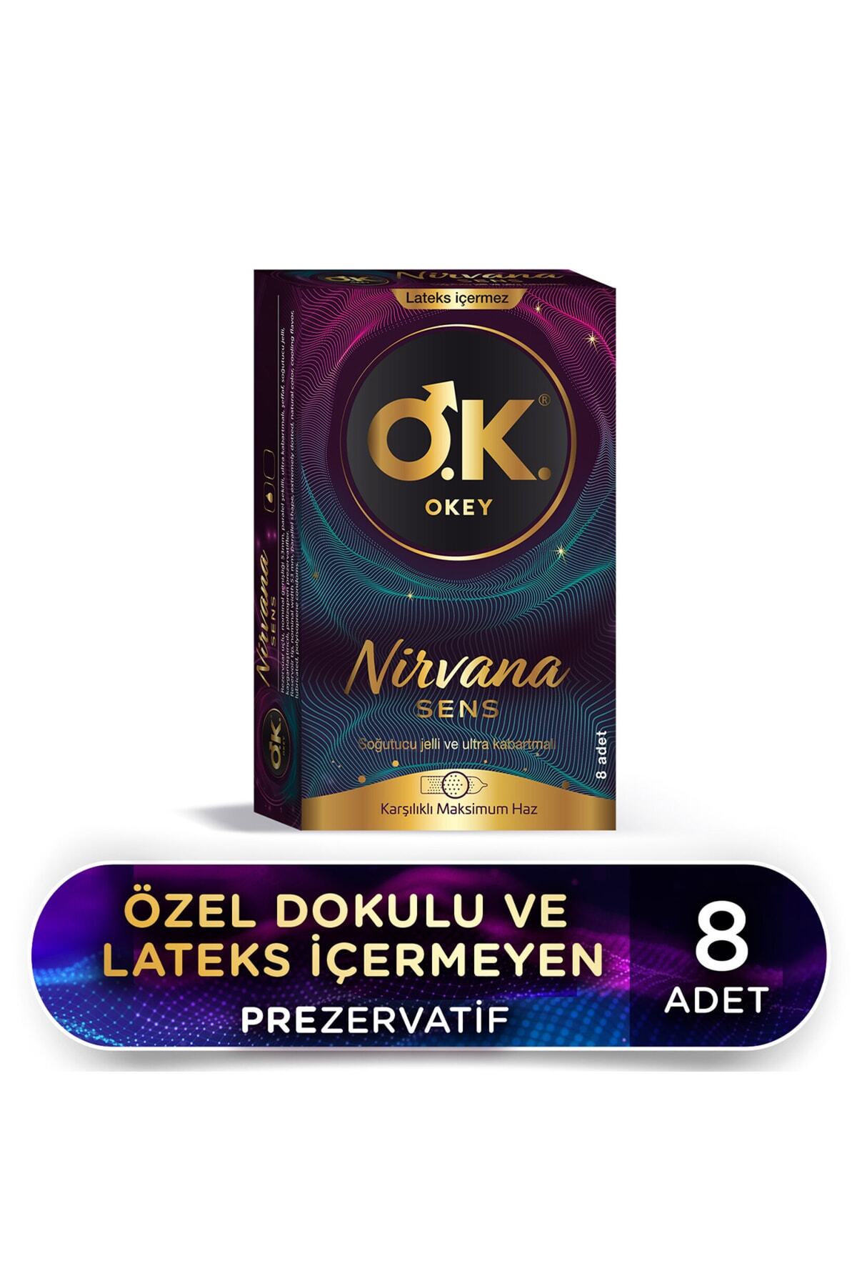Okey Nirvana Sens Prezervatif 8'li-