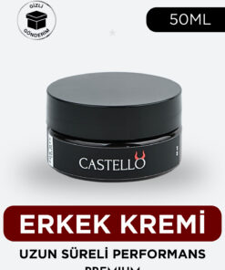 Castello Erkek Kremi Uzun Süren Deneyim-For Men Premium Cream-Geciktir 50ML