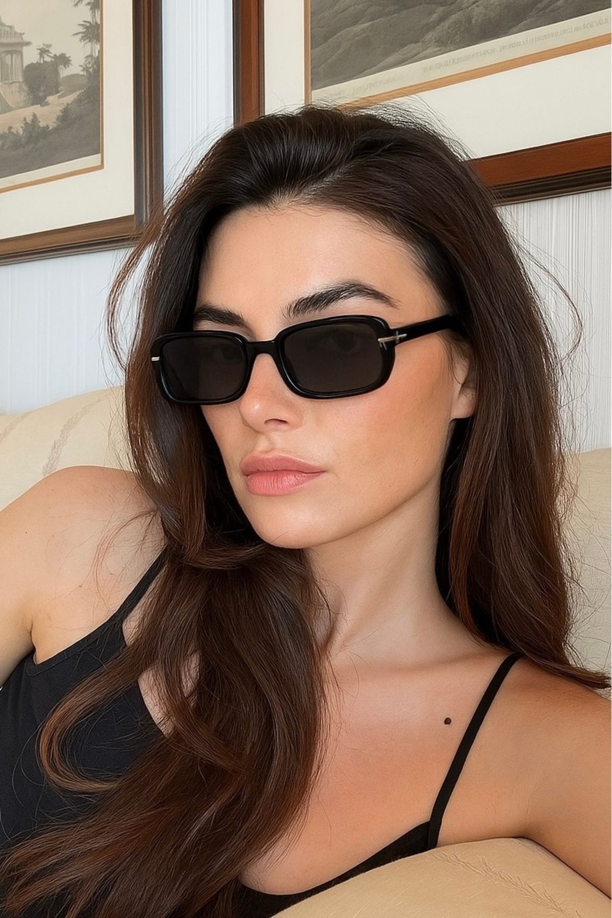 REN EYEWEAR Karry Oval Yeni Sezon Kadın Güneş Gözlüğü / Ren Eyewear