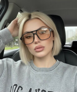 REN EYEWEAR SHANE NUDE RENK KLASİK PİLOT MODEL ÇERÇEVELİ GÜNEŞ GÖZLÜĞÜ UNİSEX