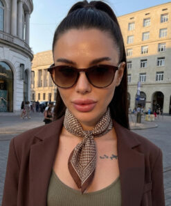 Della Pianto Tamela Unisex Kahverengi Güneş Gözlüğü