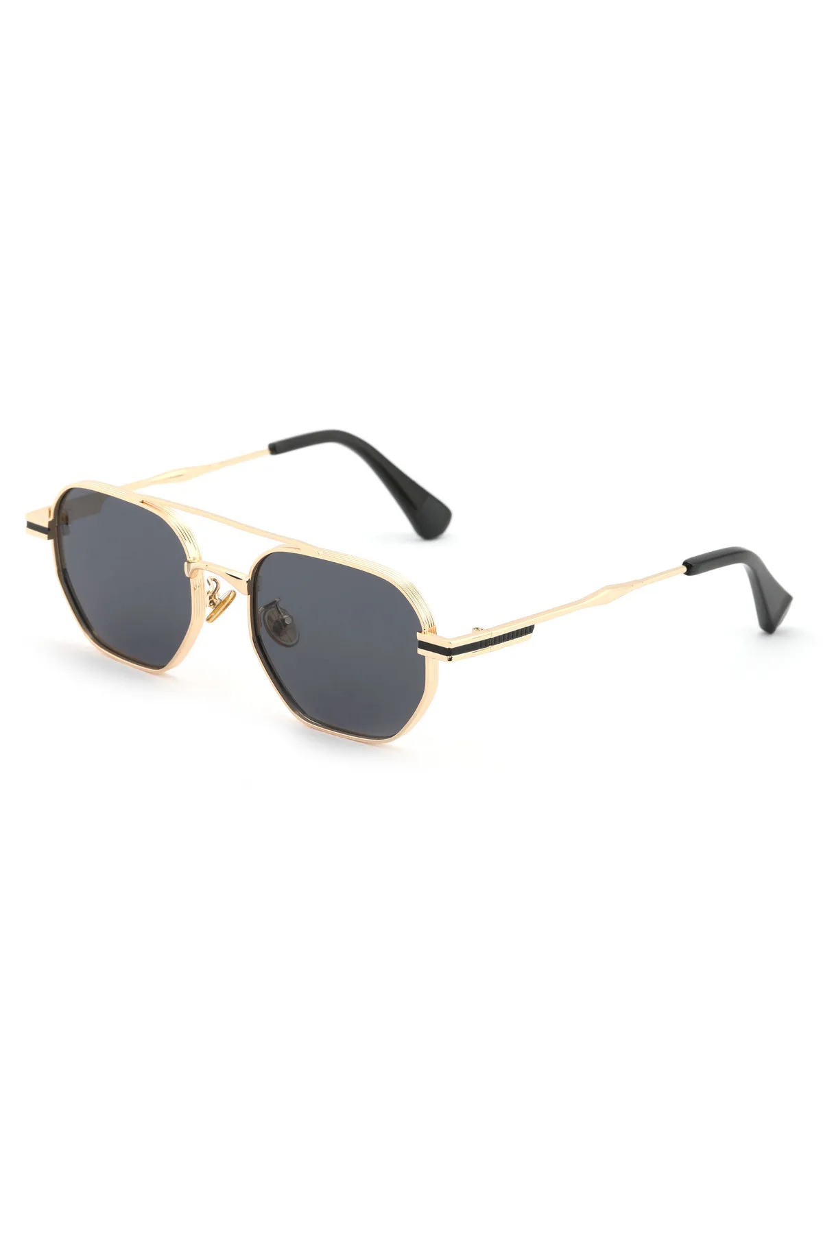 Angel Eyes Metal Gold Siyah Çerçeve Eşref Gürdal Gözlüğü