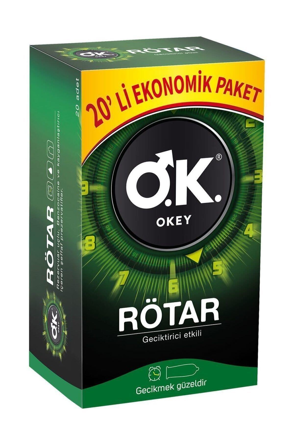Okey Rötar 20´li Prezervatif
